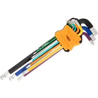 Neo Tools Llaves Allen 1.5-10mm 9 Piezas Coloreadas