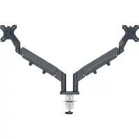 Leitz Ergo Spacesaving Soporte De Brazo Para Dos Monitores