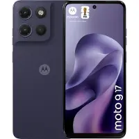 Motorola moto g17 - PANTONE Evening Blue MediaTek Helio G81 Extreme Processor 2,00 GHz , Android 15 o versiones posteriores, 128 GB - PBBK0002SE