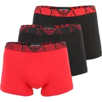 Emporio Armani Calzoncillo boxer rojo / negro