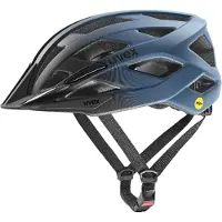 Uvex - I-Vo 2 Mips - Casco de ciclismo size 52-57 cm, azul/negro