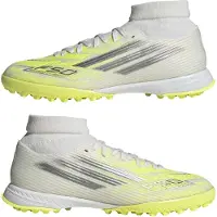 Adidas adidasZapatilla de fútbol de caña media F50 SPARKFUSION LEAGUE moqueta 36 Cloud White / Iron Metallic / Hi-Res Yellow Mujer