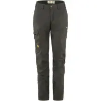 Fjällräven - Women's Karla Pro Trousers - Pantalones de trekking size 40 - Raw Length, gris