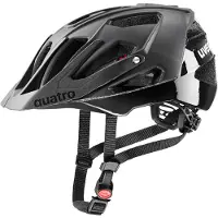 Uvex - Quatro CC - Casco de ciclismo size 52-57 cm, gris/negro