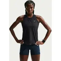 Nike - Women's Swift Dri-Fit Tank Standard - Camiseta sin mangas size M, negro
