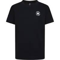Converse Camiseta negro / blanco