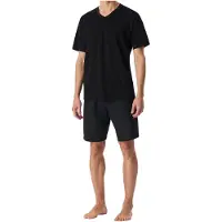 Schiesser Pijama corto negro