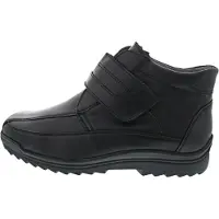 Waldlaufer Botas 'Weitschaftstiefel Herren 613901 Echtleder in schwarz' negro