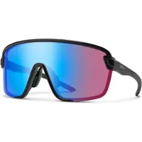 Smith - Gafas de sol - Bobcat Matte Black ChromaPop Low Light Rose Blue Mirror - Negro
