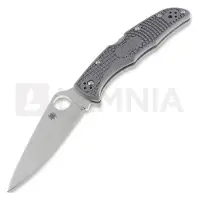 Spyderco Navaja Endura 4, FRN, Flat Ground, gris