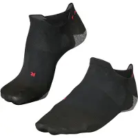 Falke Calcetines deportivos gris moteado / rojo / negro