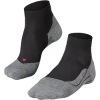 Falke - Women's RU4 Short - Calcetines de running size 37-38, gris/negro