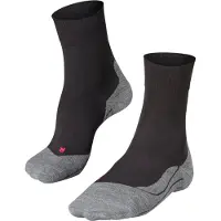 Falke - RU4 Women - Calcetines de running size 39-40, gris/negro