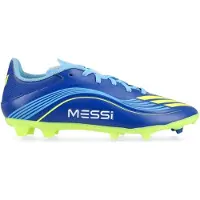 Adidas adidasBota F50 Messi League césped natural seco / multisuperficie 38 Royal Blue / Solar Yellow / Semi Blue Burst Niño