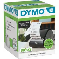 Dymo 2166659 rollos de etiquetas de dirección anchas 102 x 210 mm DHL (original)
