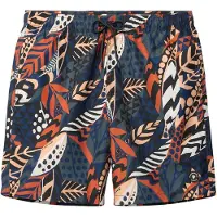 Shiwi Bermudas 'Mike' azul / naranja / blanco