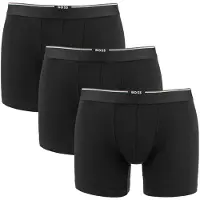 BOSS Calzoncillo boxer marrón / negro / offwhite