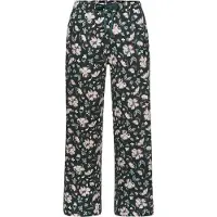 s.Oliver Pantalón de pijama menta / verde oscuro / rosa pastel / rosa oscuro