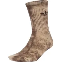 Adidas Originals adidasCalcetines clásicos Tie Dye (3 pares) 46-48 Off White / Wonder Beige / Dark Brown Unisex