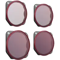 PGYtech Juego De 4 Filtros Tech Nd-pl 8/16/32/64 Para Dji Mavic 3/mavic 3 Cine P-26a-034