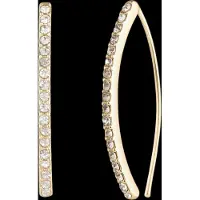 Ralph Lauren Pendientes oro / transparente