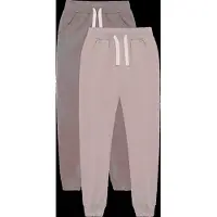 Minymo - Kid's Basic 37 Sweat Pants (2-Pack) - Pantalones de deporte size 116, beige