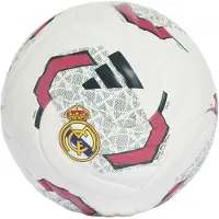 Adidas adidasMinibalón primera equipación Real Madrid 1 White / Aurora Ivy Unisex