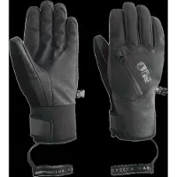 Picture Organic Clothing - Guantes de esquí mujer - Kakisa Gloves Black para Mujer - Talla 9 - Negro