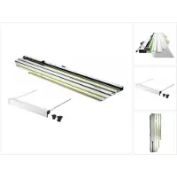 Festool Guía de corte FSK 420 de 420 mm (769942) + guía paralela PA-HK 55 (576912) para sierras circulares manuales HKC 55 y HK 55