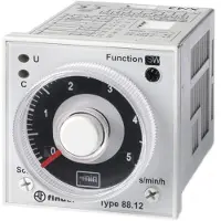 Finder Relé de tiempo multifunción , serie 88, modelo 88.12.0.230.0002, 24 - 230 V DC/AC, 2 contactos de conmutación, 5 A, 250 V AC/máx. 400 V AC (AC1). (88.12.0.230.0002)