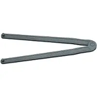 Gedore Llave para tuercas de dos agujeros , ajustable, 3 mm, modelo 44 3