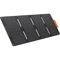 Jackery SolarSaga 40: Mini panel solar, módulos solares portátiles con puertos USB-C y USB-A, cargador solar plegable del tamaño de un libro para teléfonos