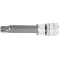 Ks Tools CHROMEplus, llave de vaso, 1/2", métrica, 1 cabeza, M7, acero cromo-vanadio