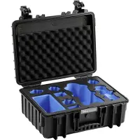 B&W Outdoor.cases Estuche para dron PP.221 para DJI Mavic 4, negro