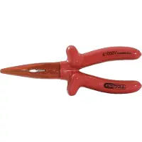 Ks Tools 117.1718: Alicates de punta redonda plana