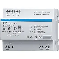 Busch Jaeger Systemzentrale, modelo 83301, Busch-Welcome Mini, REG 6TE, para sistema de intercomunicación, hasta 31 participantes, 1 unidad.