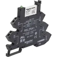 Schneider Electric RSL1PRBU: Relé de interfaz de 24 V y 6 A con mecanismo de resorte