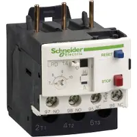 Schneider Electric Relé de protección de motor GS, modelo LRD08 C, línea Tesys, para rangos de corriente de 2,5 a 4A, con 3 polos