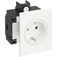 Rehau , enchufe de una toma, modelo BRK 1STD, referencia rws 6121004