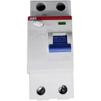 ABB Disyuntor de 2 polos, 40 A, 230 V/CA, 400 V/CA, modelo 2CSF202101R1400 (2CSF202101R1400)