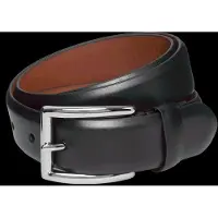 Ralph Lauren para hombre. 405913730002 Cinturón de vestir de piel negro (40), Casual, Clásico, outlet 2026.