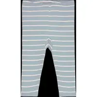 Fixoni Leggings azul claro / blanco