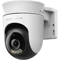 Mercusys MC510, cámara de seguridad IP, para interior y exterior, con cable y sin cable, para techo, color blanco, tipo domo
