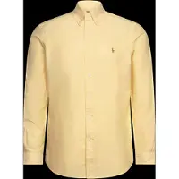 Ralph Lauren para hombre. 710805562003 La icónica camisa oxford amarillo (L), Casual, Algodón, Manga larga, outlet 20