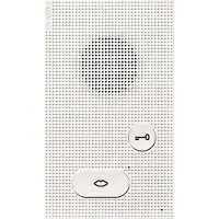 Siedle , panel de audio interior AIB 150-01, modelo Basic, color blanco, con función de intercomunicador