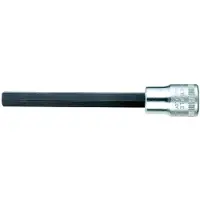 Stahlwille 1054/8K, Juego de enchufes, 1/2", métrico, 5 piezas, 8 mm, cromo