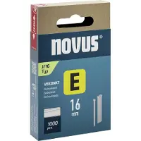 Novus Ngel E, tipo J, longitud 16 mm, ancho del alambre 1,2 mm, con cabeza