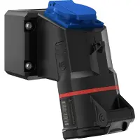 Walther design Walther CEE, enchufe mural, 16A, 5 polos, 6 horas, IP54 (FW112506SK MINIC.NEO)