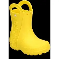 Crocs - Handle It Rain Boot Kids - Botas de agua size 23-24, amarillo