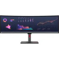 Lenovo Monitor DQHD con acoplamiento USB-C curvo ThinkVision P49w-30 de 49 - 63DBRAT1EU